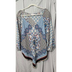 Free 2 Luv plus size 1X women's blouse